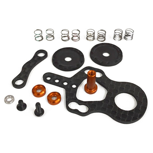 NX-146 Nexx Racing Mini-Z MR02/03 Multilength Carbon Disk Damper Set (ORANGE)