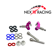 Load image into Gallery viewer, NX-412 Knuckles, MR04, Aluminum Anodized, 3mm axles
