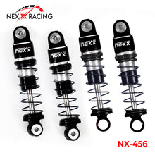 Load image into Gallery viewer, NX-456 Micro-B Shock Set of 4 Blue, Red &amp; Black
