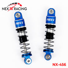 Load image into Gallery viewer, NX-456 Micro-B Shock Set of 4 Blue, Red &amp; Black
