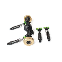 Load image into Gallery viewer, NX-243-BL SHOCK HOLDER, Kyosho, 4X4 BLACK, (4 PCS)
