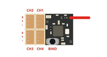 Load image into Gallery viewer, MXO-R42-A3 9NB40-NT JST 4 channel receiver
