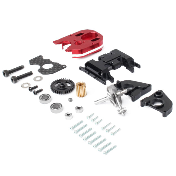 NX-281 Series GEAR BOX, CONVERSION and motor mount set (2204 motor) SCX24