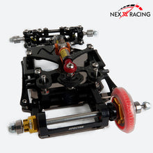 Load image into Gallery viewer, NX-300-B, CHASSIS, Specter, BRASS CHASSIS, &amp; MOTOR PLATE with NX-126 Differential
