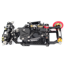 Load image into Gallery viewer, NX-300 CHASSIS, Specter, CARBON FIBER CHASSIS &amp; MOTOR PLATE with NX-126 Differential
