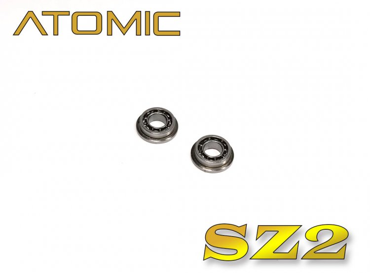 SZ2-14 BEARINGS, flanged 3x6 (2 pcs)