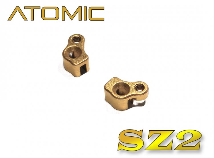 SZ2-UP04 SHOCK EXTENDERS, Rear (2 Pcs) GOLD